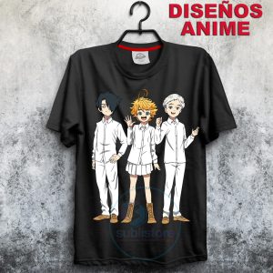 Camiseta de los personajes de The Promised Neverland