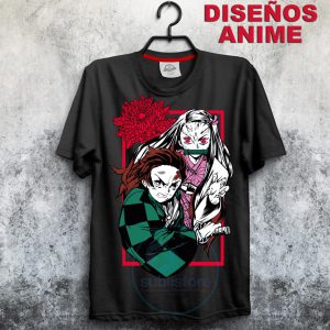 Camiseta de Tanjiro y Nezuko de Demon Slayer