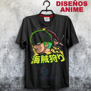 Camiseta de Zoro de One Piece