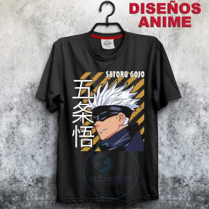 Camiseta de Satoru Gojo de Jujutsu Kaisen