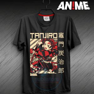 Camiseta de Tanjiro de Demon Slayer