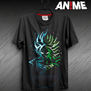 Camiseta de Goku y Broly de Dragon Ball