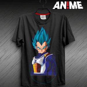 Camiseta de Vegeta Super Saiyan Blue de Dragon Ball