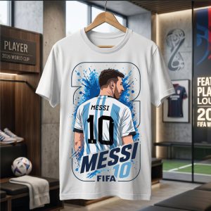 Camiseta de Lionel Messi #1, Mundial 2026