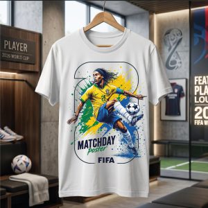 Camiseta de Ronaldinho #1, Mundial 2026