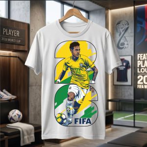 Camiseta de Neymar #2, Mundial 2026
